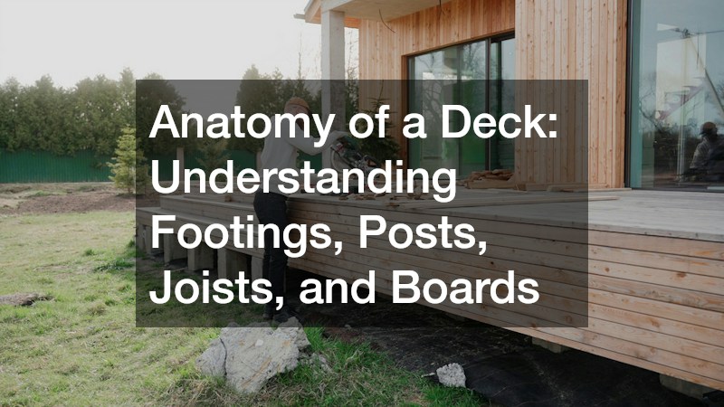 Anatomy of a Deck  Understanding Footings, Posts, Joists, and Boards